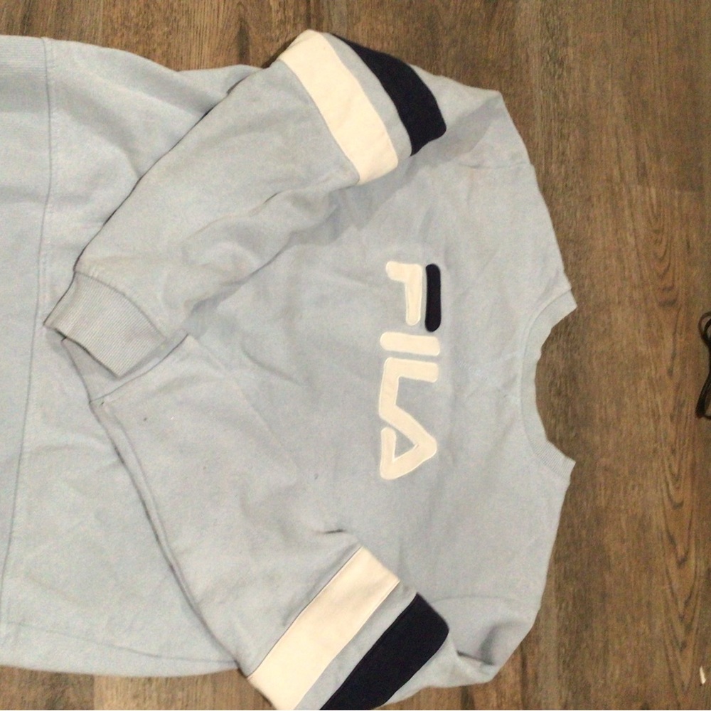 Fila Light Blue Sweatshirt